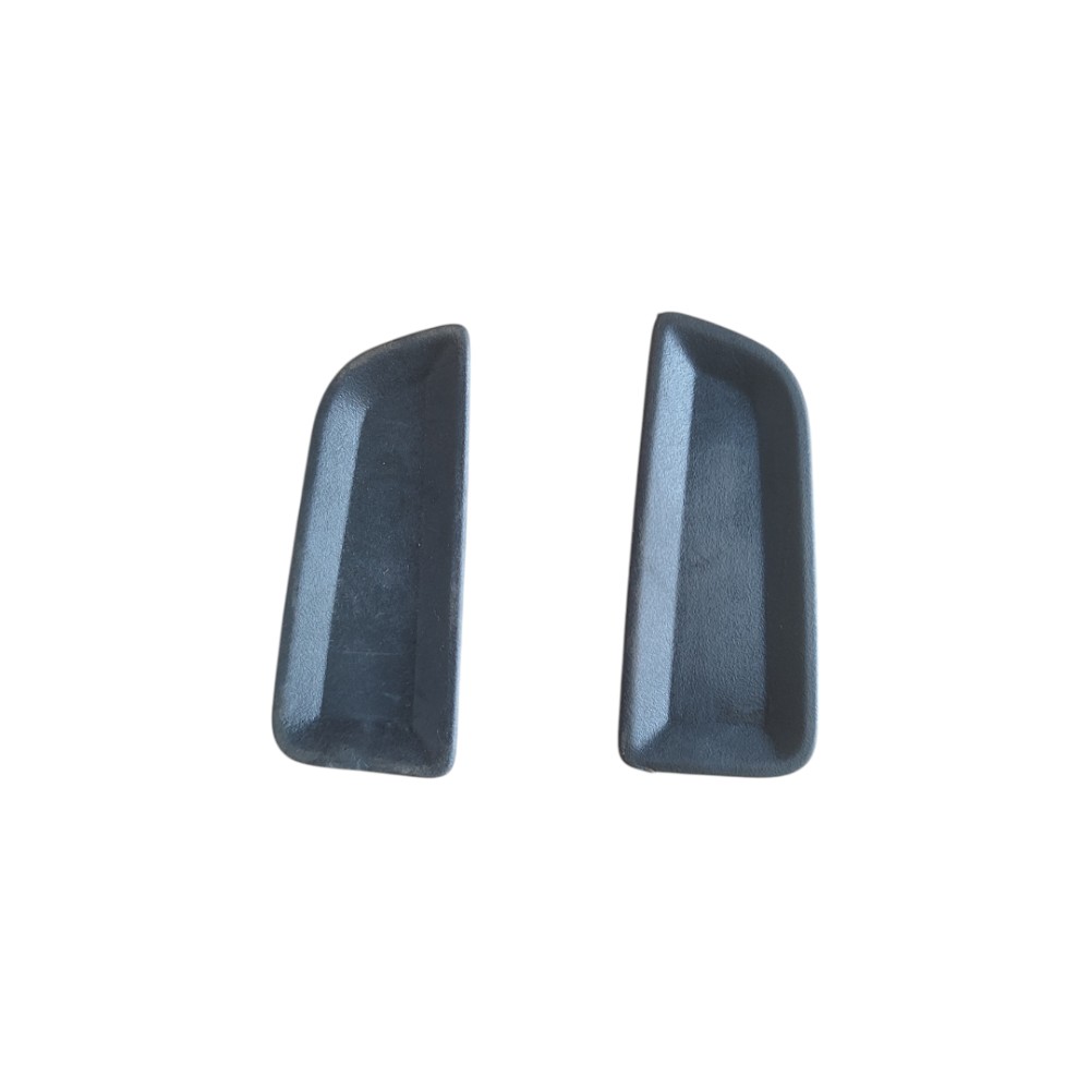 Par Acabamento Puxador Porta Jeep Renegade 2015 2020 2025  Preto