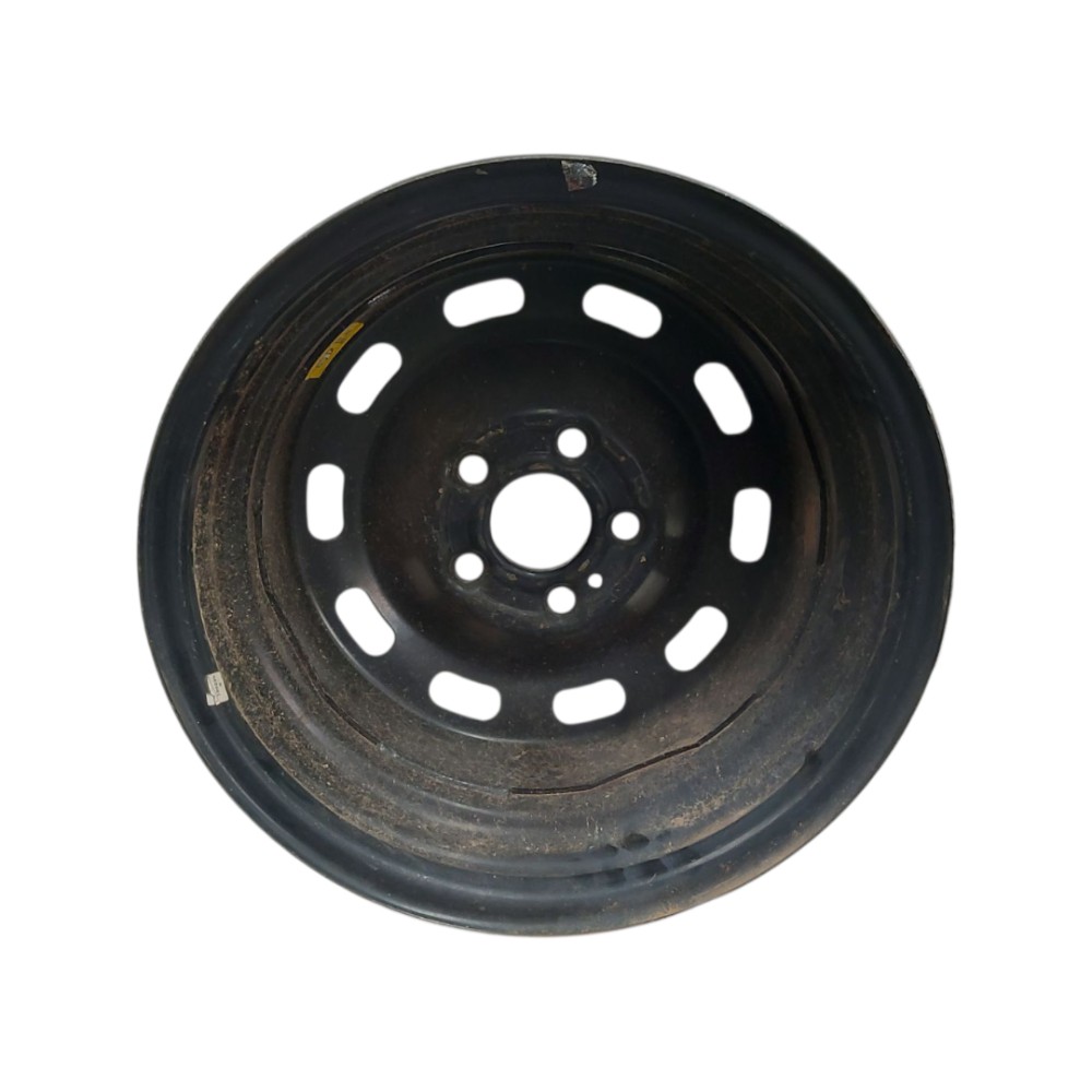 Roda Ferro Aro 14 Volkswagen Gol Fox Preto 7
