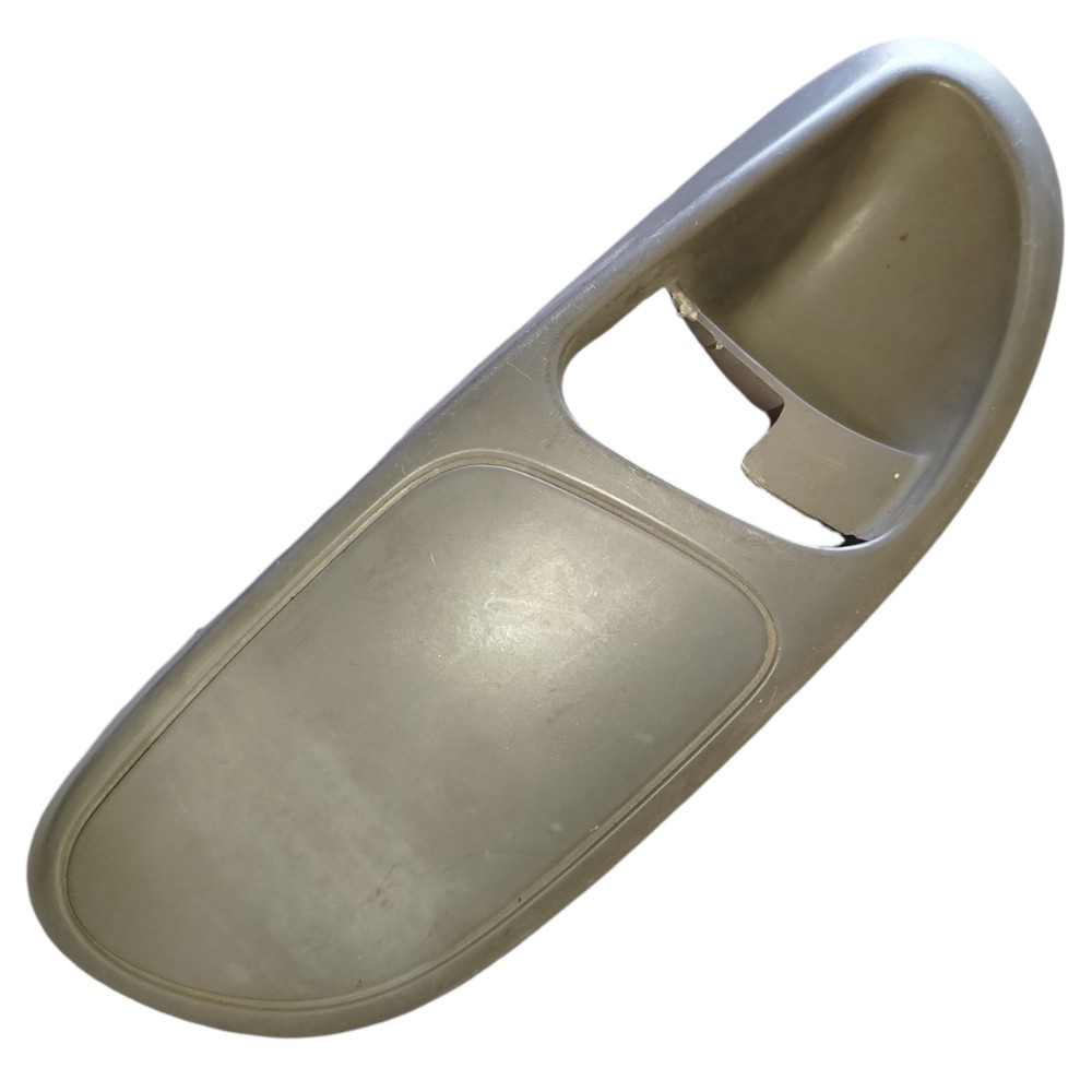 Moldura Maçaneta Interna Traseira Direita Gol G3 1999 2005 Cinza Traseira 1