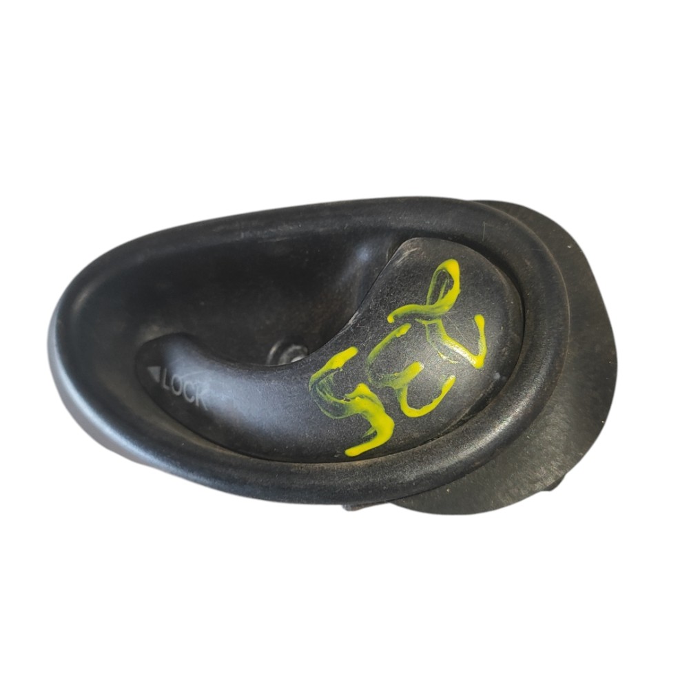 Maçaneta Interna Direita Fiat Palio Siena Weekend 1997 2003 Preto Dianteira/traseira 3