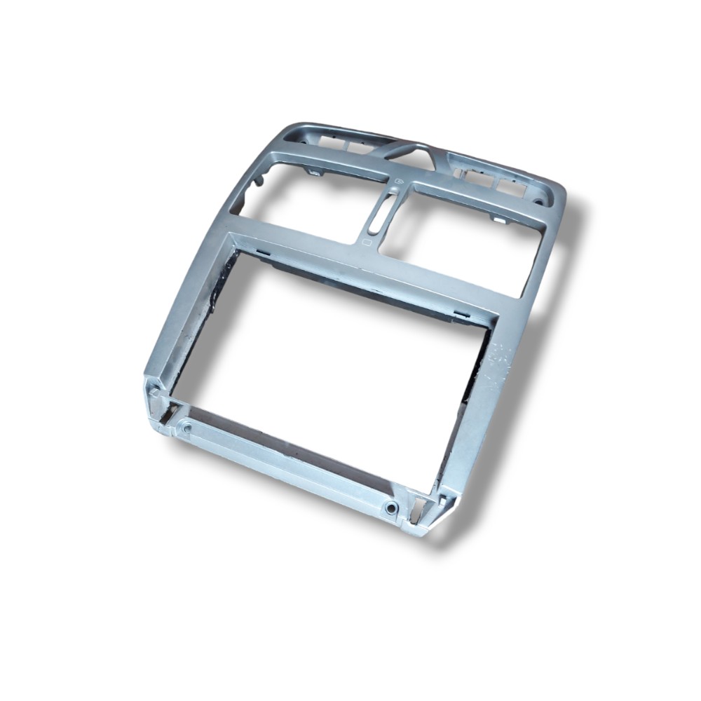 Moldura Painel Central Peugeot 307 2002 2003 2006 2010 2012  Cinza 4