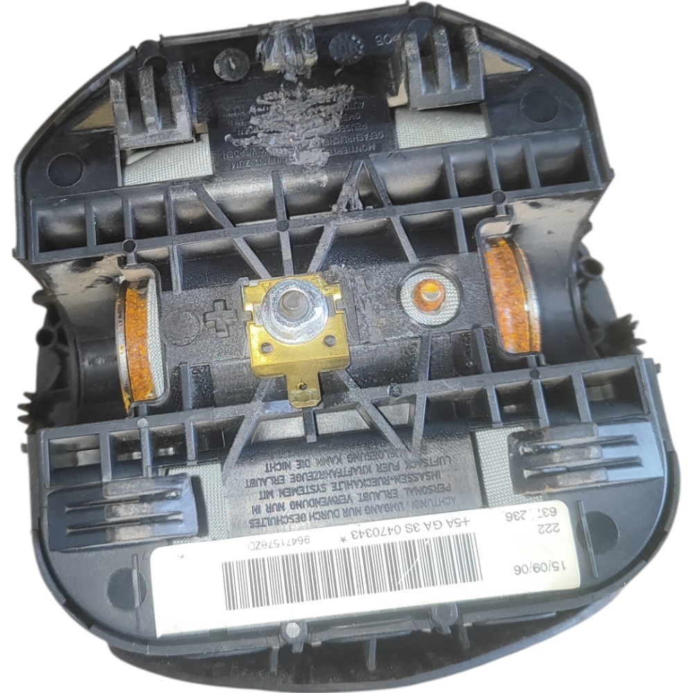 Central Volante Airbag Citroen c4 2008 2010 2011 2012 4