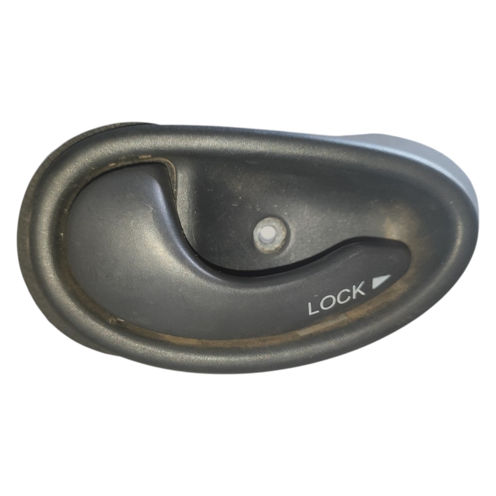 Maçaneta Interna Esquerda Fiat Palio Siena Weekend 1997 2003 Preto Dianteira/traseira 1