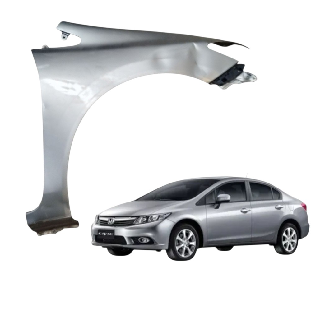 Paralama Dianteiro Direito Com Detalhe Honda Civic 2012 2016