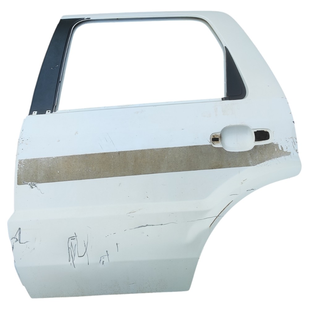 Porta Traseira Esquerda Ford Ecosport 2004 2005 2006 2012 Traseira Esquerdo Branco