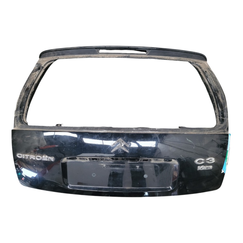 Tampa Traseira Citroen C3 2003 2004 2005 2006 2007 2008 2012 Preto