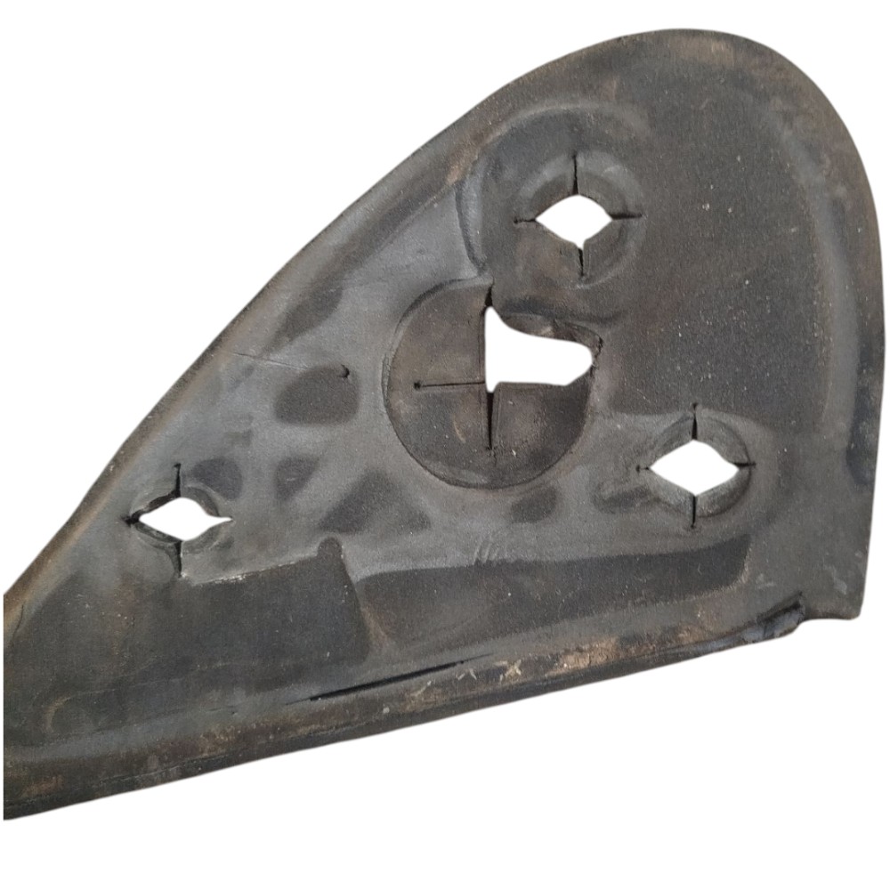 Vedação Retrovisor Direito Fiat Palio 2001 2004 2006 2008 Preto