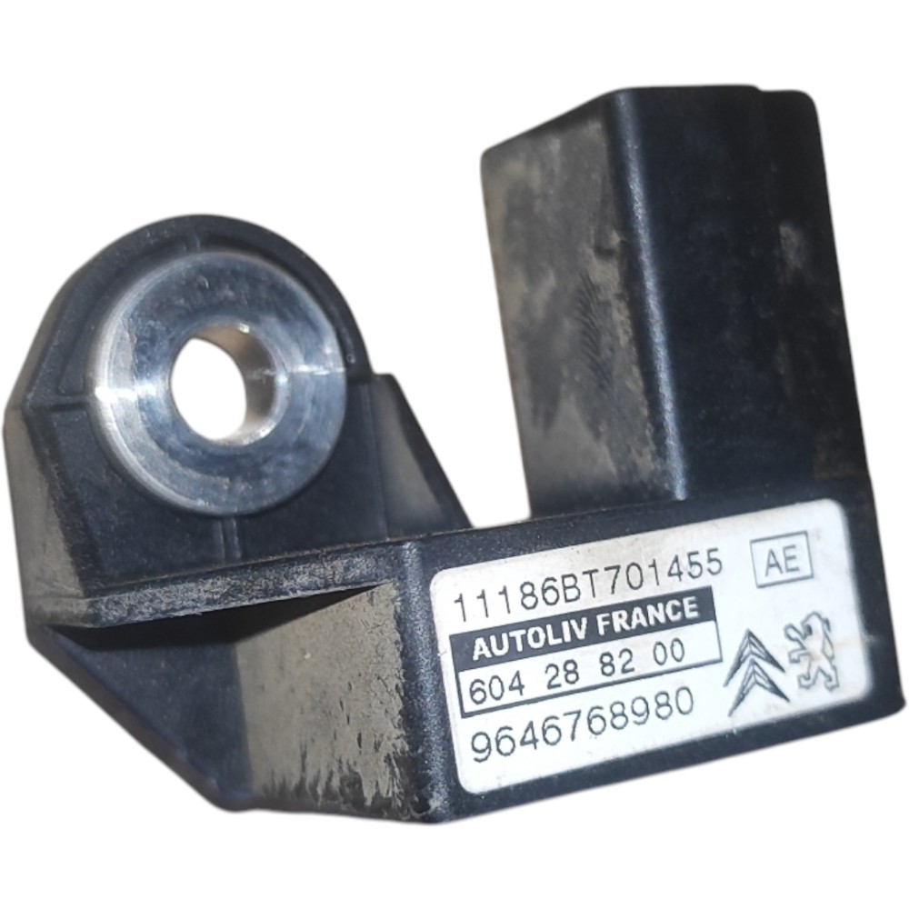 Sensor Impacto Air Bag Citroen Peugeot 307 C4 2007 2009 2014 Preto