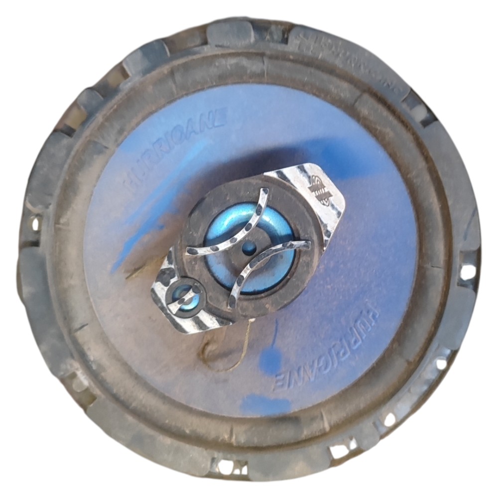 Alto Falante Hurricane Porta Ford Ecosport 2003 2008 2013 Preto/azul