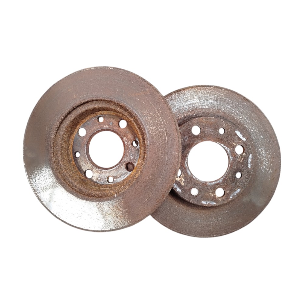 Par Disco De Freio Dianteiro Fiat Palio 2005 2010 Ventilado