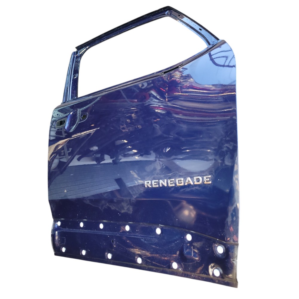 Porta Dianteira Direita Jeep Renegade 2015 2016 2017 2024 Dianteira Direito Azul 2