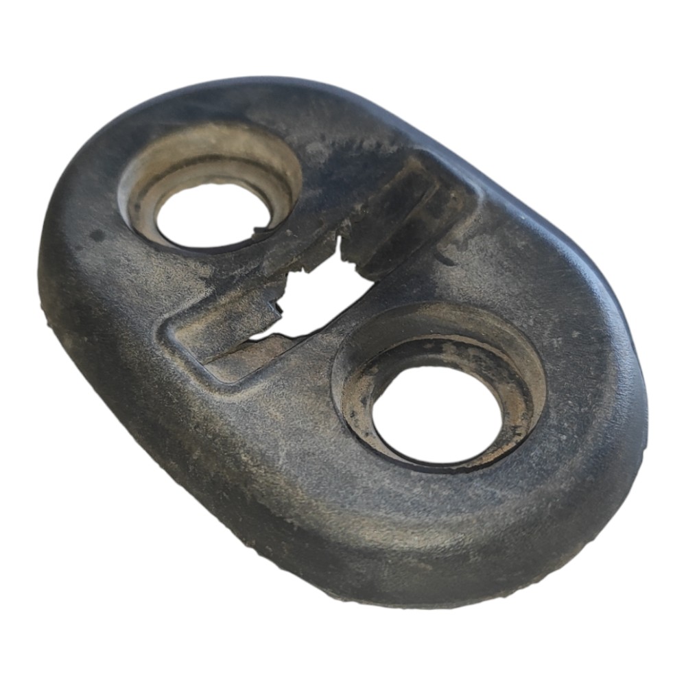 Borracha Limitador Porta Traseira Direita Stilo 2003 2011 Preto 5
