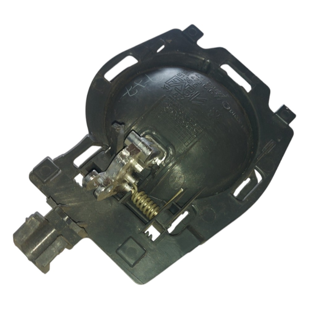 Maçaneta Interna Dianteira Esquerda Citroen C3 2003 2012 Preto Dianteira 2