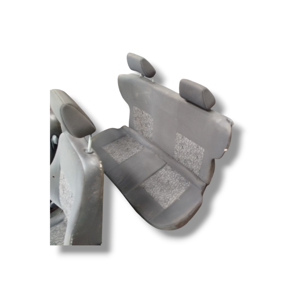 Jogo Banco Ford Ka 2008 2010 2011 2012 2013 Com Detalhe  Preto 5