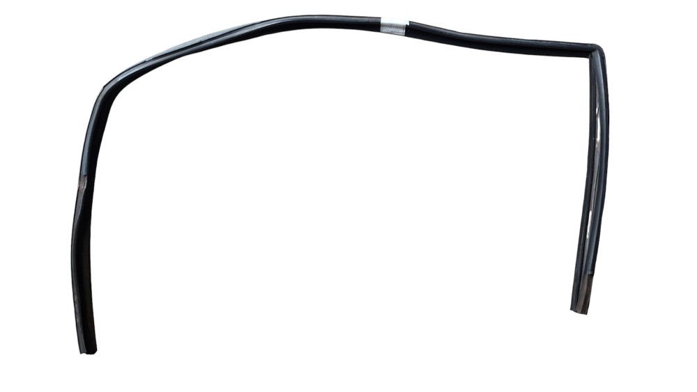 Borracha Do Vidro Dianteiro Esquerdo Palio Fiasa 1.0 1999  Preto 2