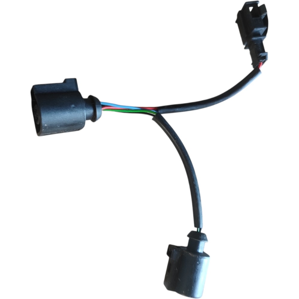 Conector Elétrico 4 Vias Vw Passat Alemão 1996 2000 2005 Preto