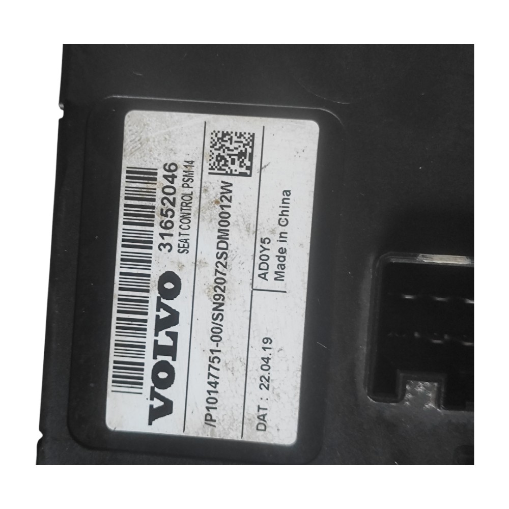 Modulo Banco Volvo Xc60 Xc90 T8 S60 S90 2019 2020 2021 2022 7