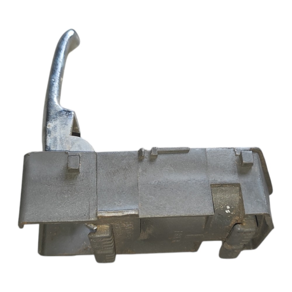 Maçaneta Interna C/ Moldura Vw Gol Quadrado Santana Quantum Prata Dianteira/traseira 4