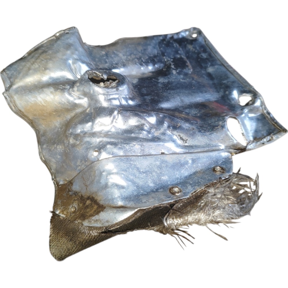 Defletor Calor Coxim Motor Audi A4 Vw Passat Alemão 1996/05 Prata 7