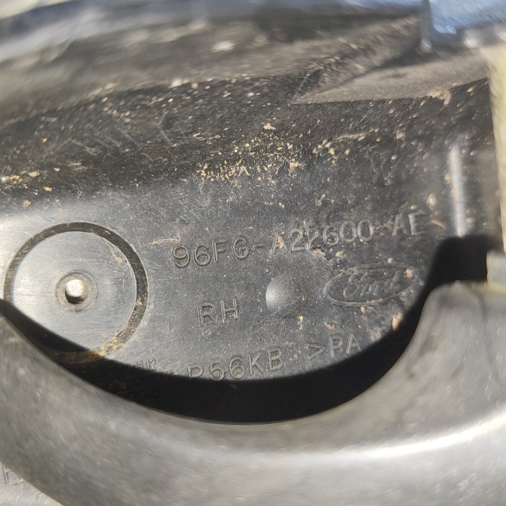 Maçaneta Interna Porta Direita Ford Fiesta Courier 1996 2002 Preto Dianteira/traseira 6