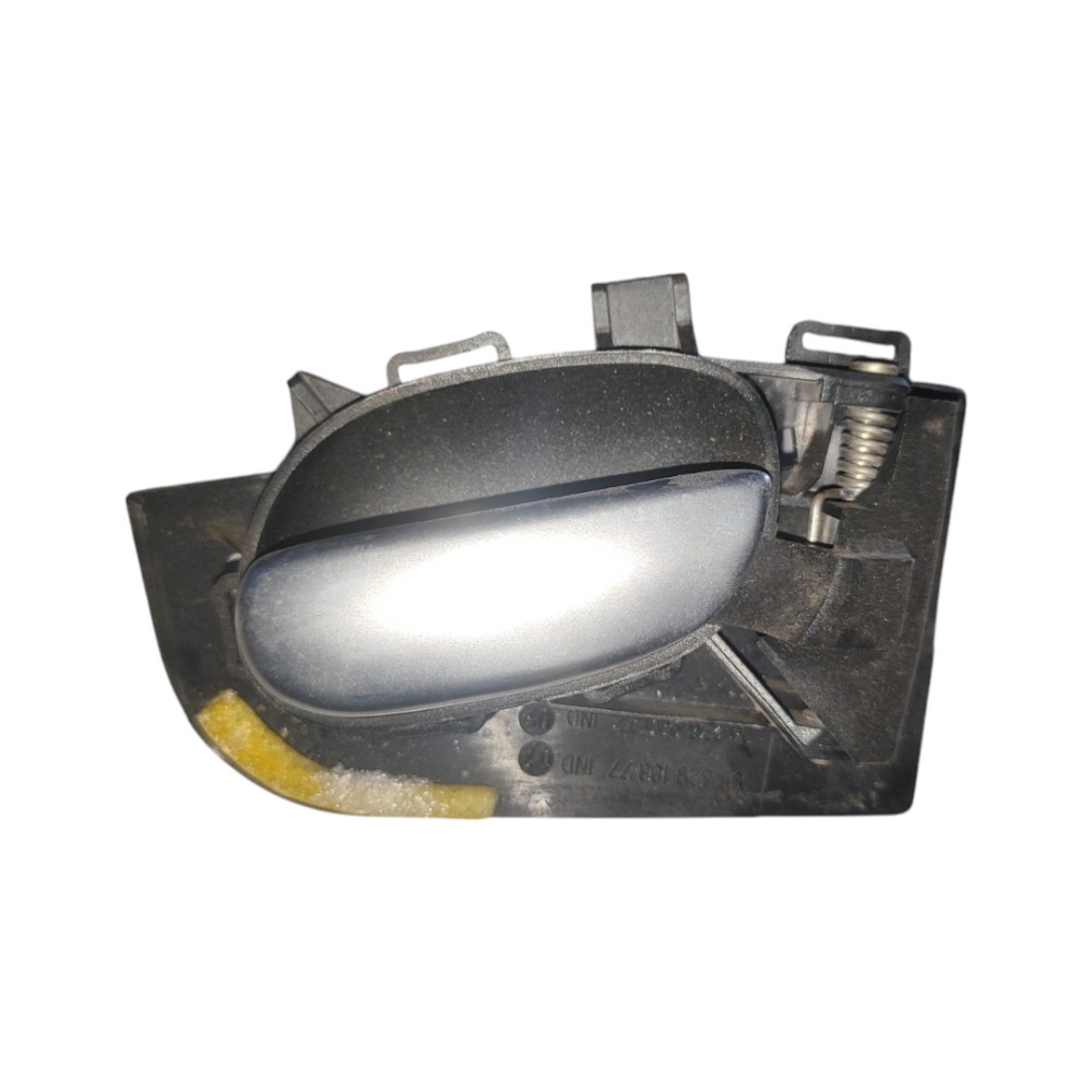 Maçaneta Interna Dianteira Esquerda Peugeot 206 2003 2006 Prata Dianteira