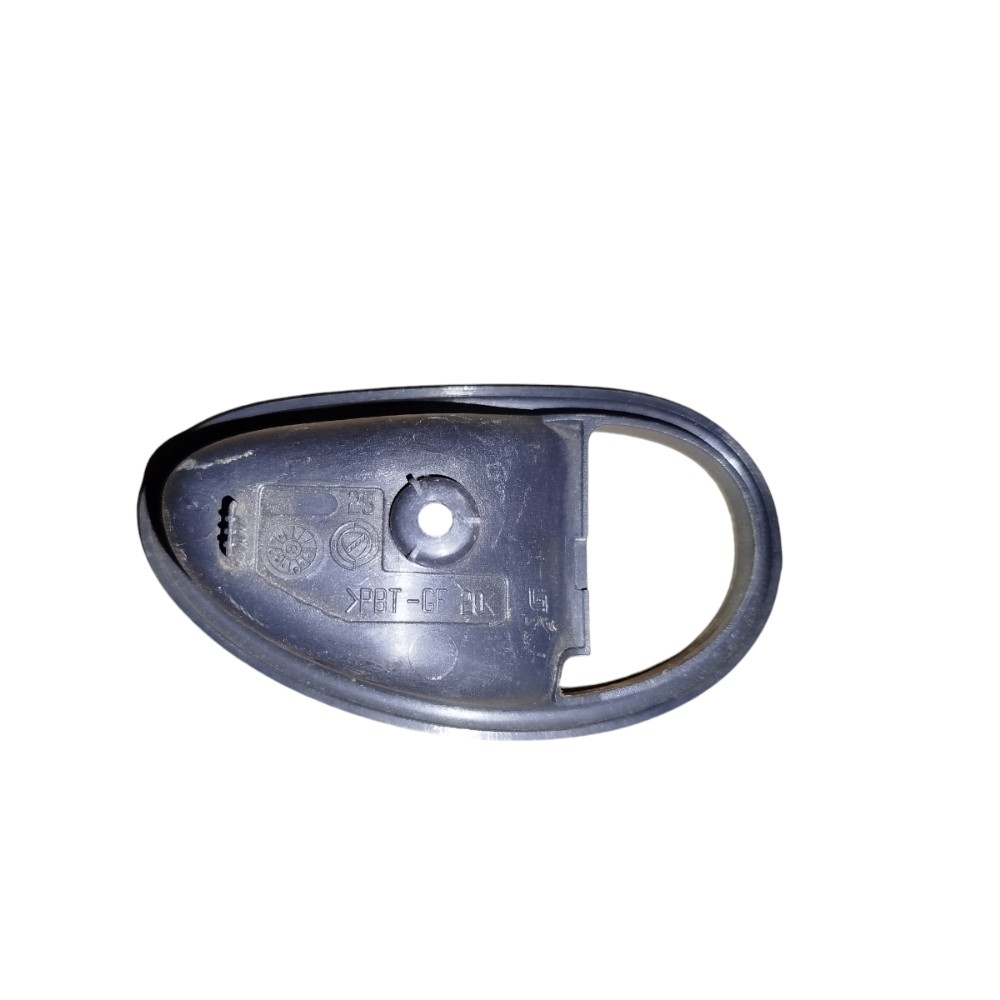 Moldura Maçaneta Interna Traseira Esq Palio 2p 1997 A 2002 Preto Traseira 2