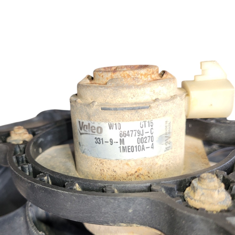 Defletor C/ Ventoinha Ford Ka Fiesta 1.0 2008 2009 2010 2013 5