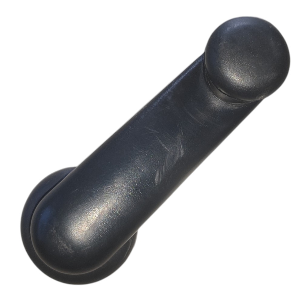 Manivela C/ Moldura Fiat Palio 2004 2005 2006 2007 2008 2012 Preto