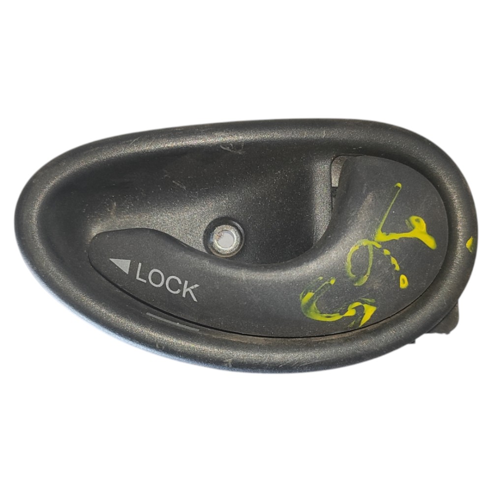 Maçaneta Interna Direita Fiat Palio Siena Weekend 1997 2003 Preto Dianteira/traseira 2