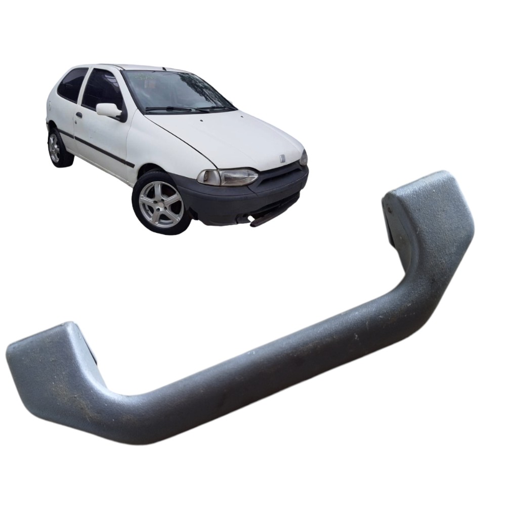 Alça Teto Pqp Fiat Palio Strada Siena 1999 2000 2001 2002  Cinza-escuro