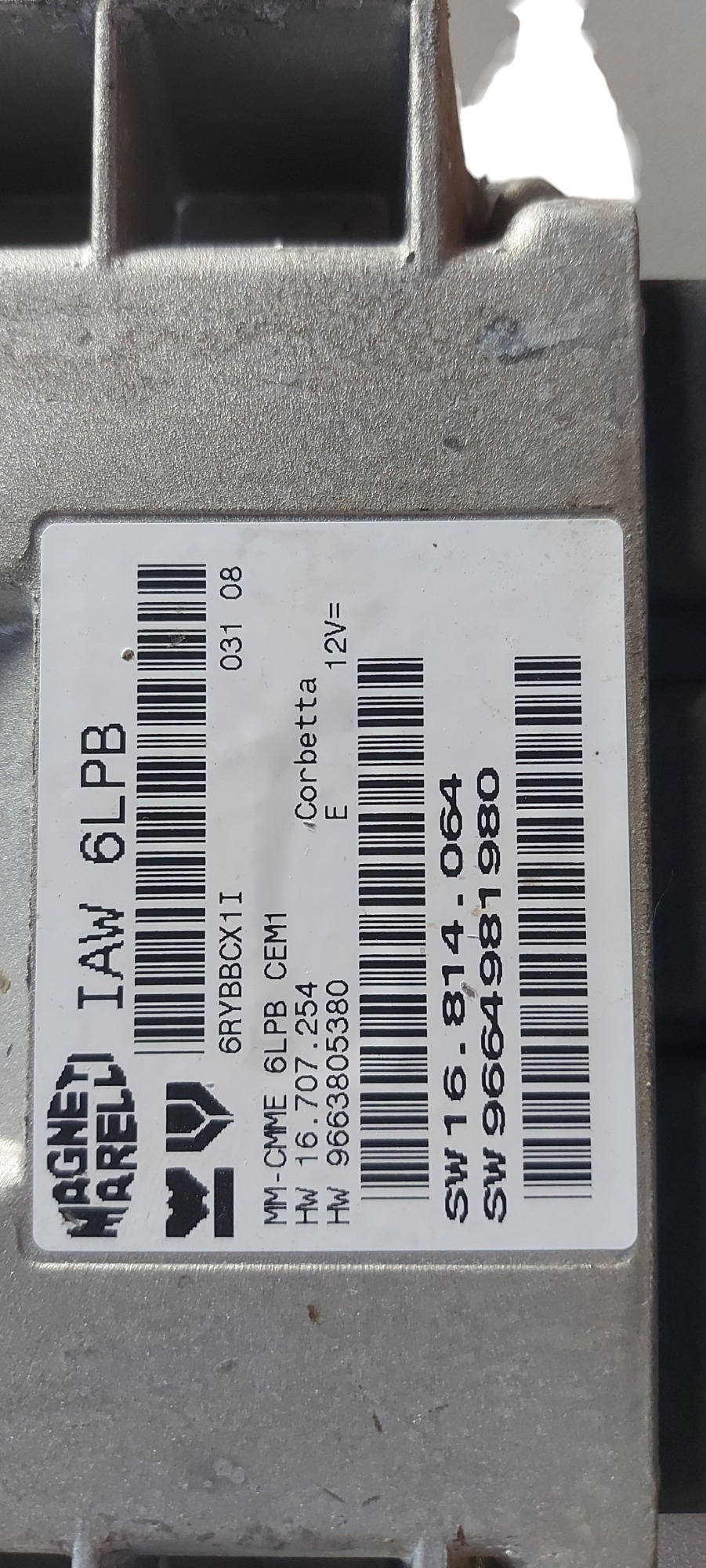 Modulo Injecao 307 Picasso C4 2.0 9664981980 Original 2