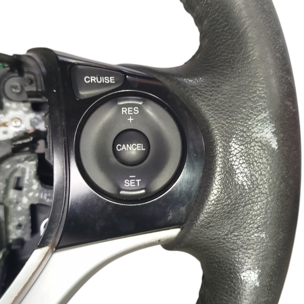 Volante Com Comandos Honda Civic Fit 2012 2013 2014 2016 Preto 9