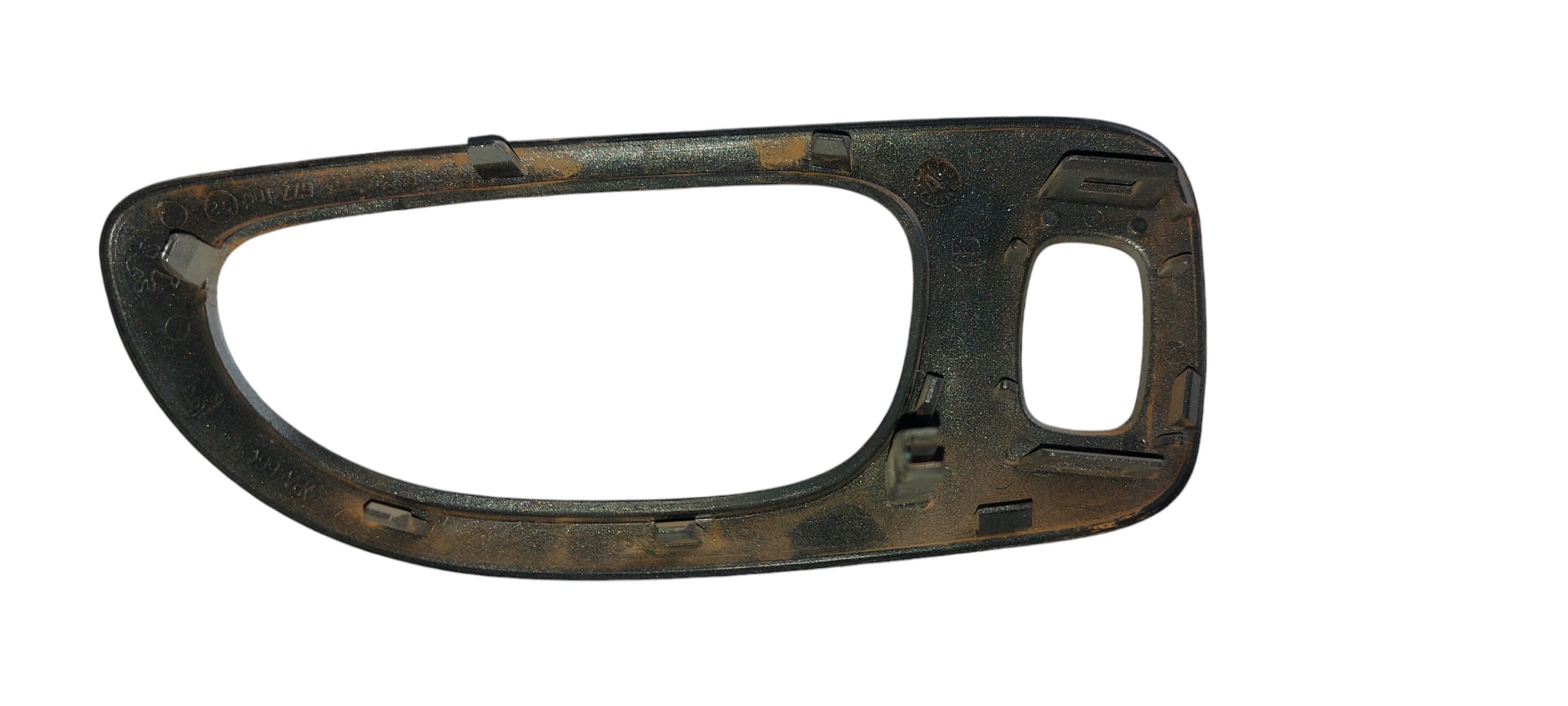 Moldura Maçaneta Traseira Direita Peugeot 307 2008 2009 2013 Prata Traseira 3