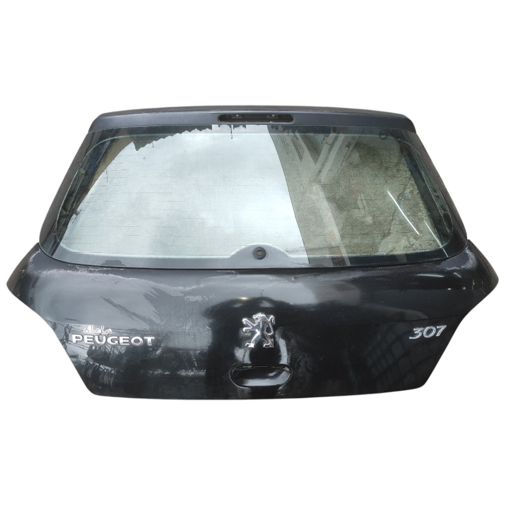 Tampa Traseira Completa Peugeot 307 Hatch 2002 2003 2006 Preto