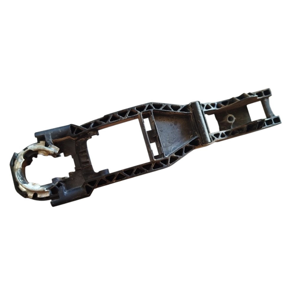 Suporte Maçaneta Externa Porta Fox Gol Voyage 2008 A 2019 Preto