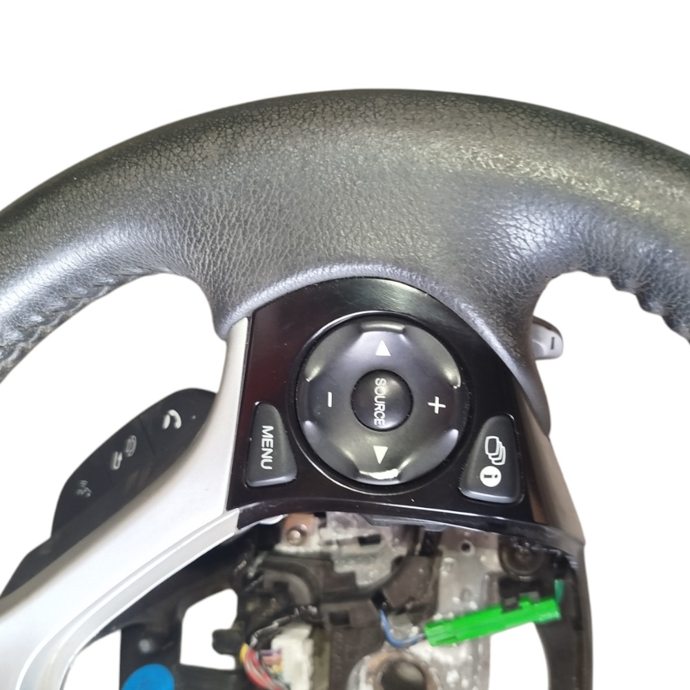 Volante Com Comandos Honda Civic Fit 2012 2013 2014 2016 Preto 6