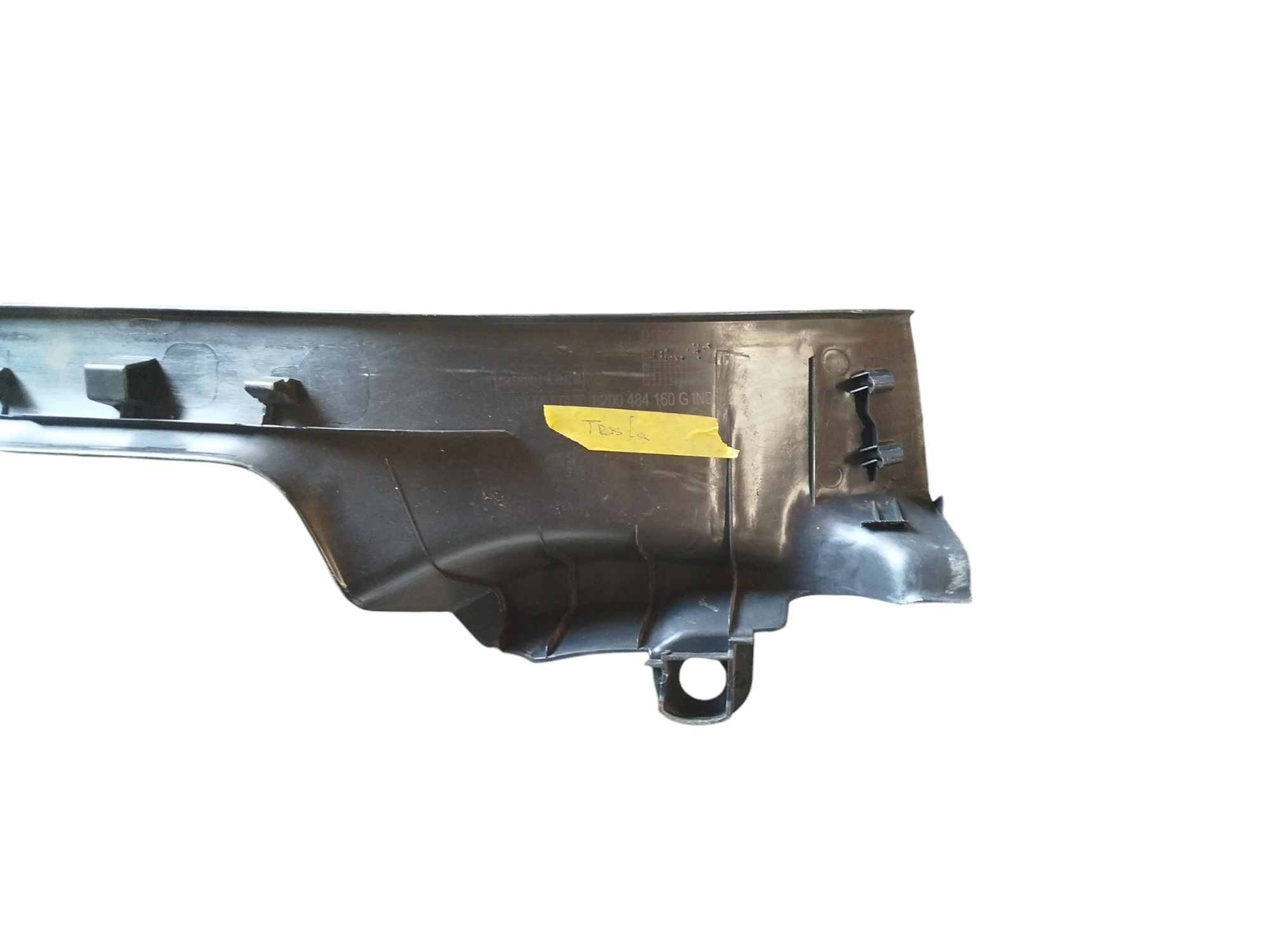 Acabamento Soleira Traseiro Esquerdo Megane 2007 2010 2012 Cinza-escuro 5