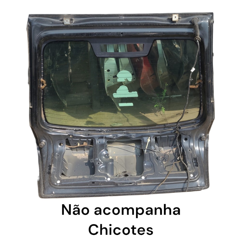 Tampa Traseira Gm Astra Hatch 1999 2000 2001 2002 2003 2011 Preto 5