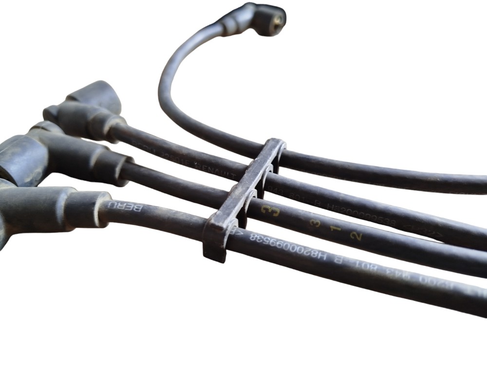 Jogo Cabo De Vela Renault Sandero 1.0 8v 2007 2010 2012 2013 Preto 7