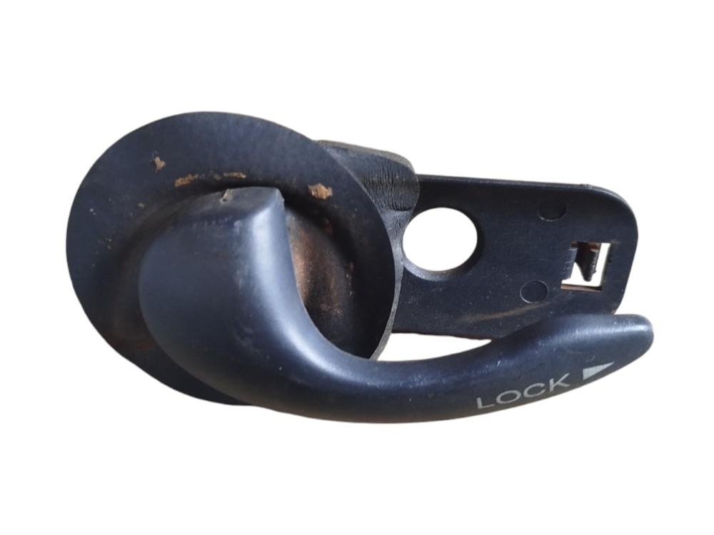 Maçaneta Interna Esquerda Palio Strada Siena 1996 2007  Preto Traseira 1