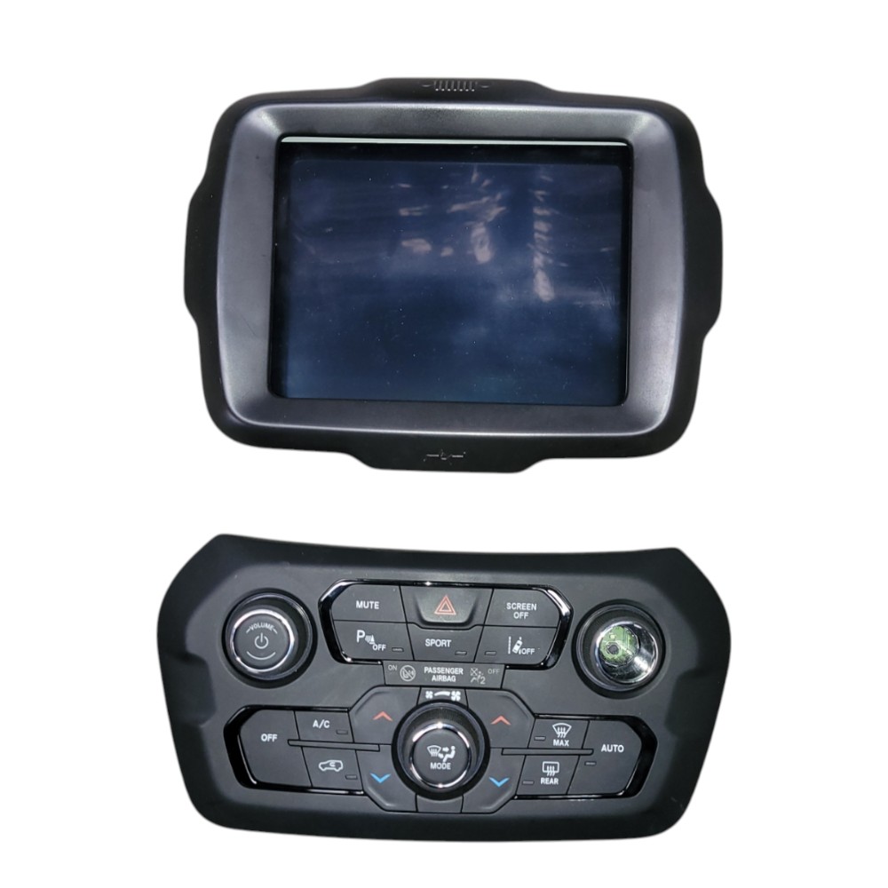 Kit Multimídia Original Jeep Renegade T270 2021 2022 2023 Preto 2