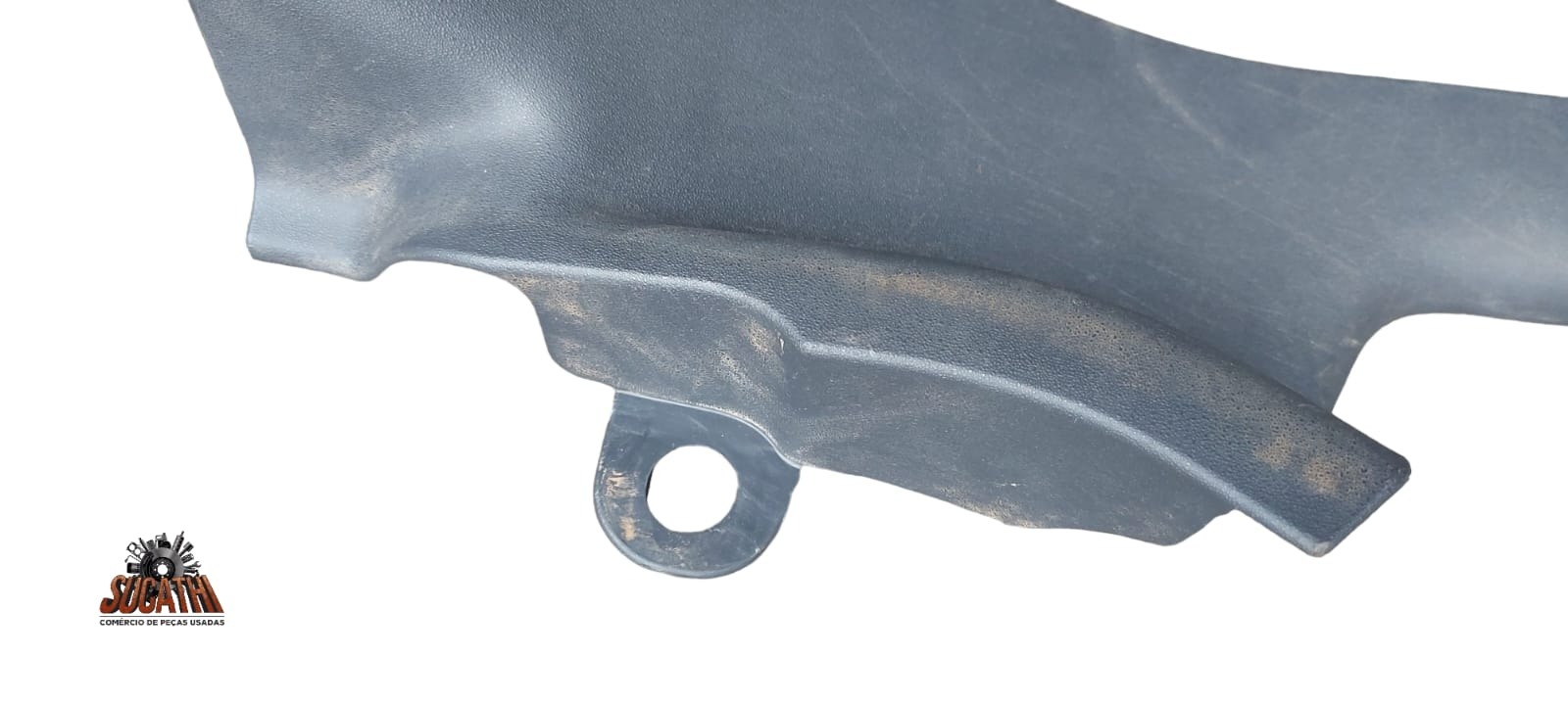 Acabamento Soleira Traseiro Esquerdo Megane 2007 2010 2012 Cinza-escuro 8