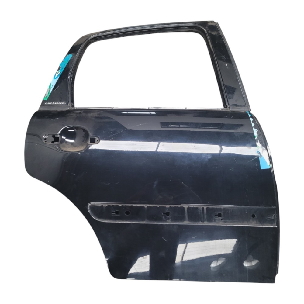 Porta Traseira Direita Citroen C3 2003 2004 2005 2006 2012 Traseira Esquerda Preto