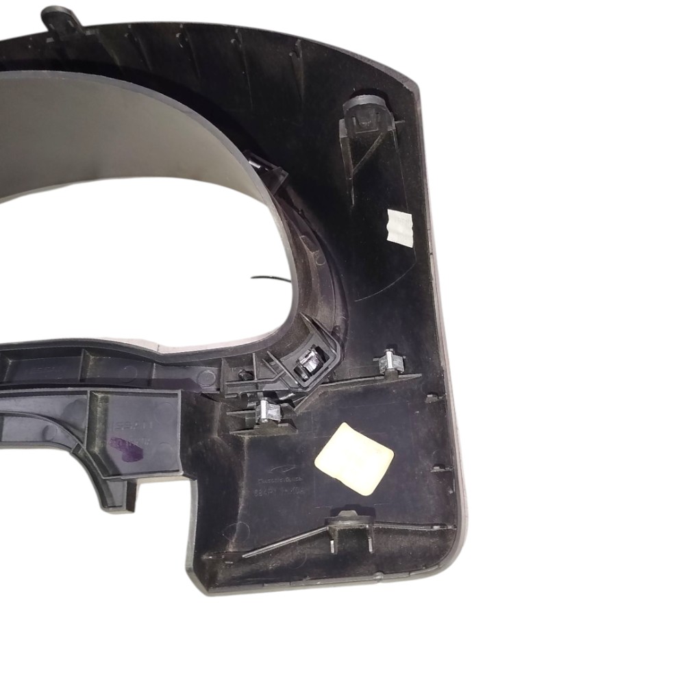 Moldura Painel Instrumento Nissan March Versa 2012 2019 Preto 5
