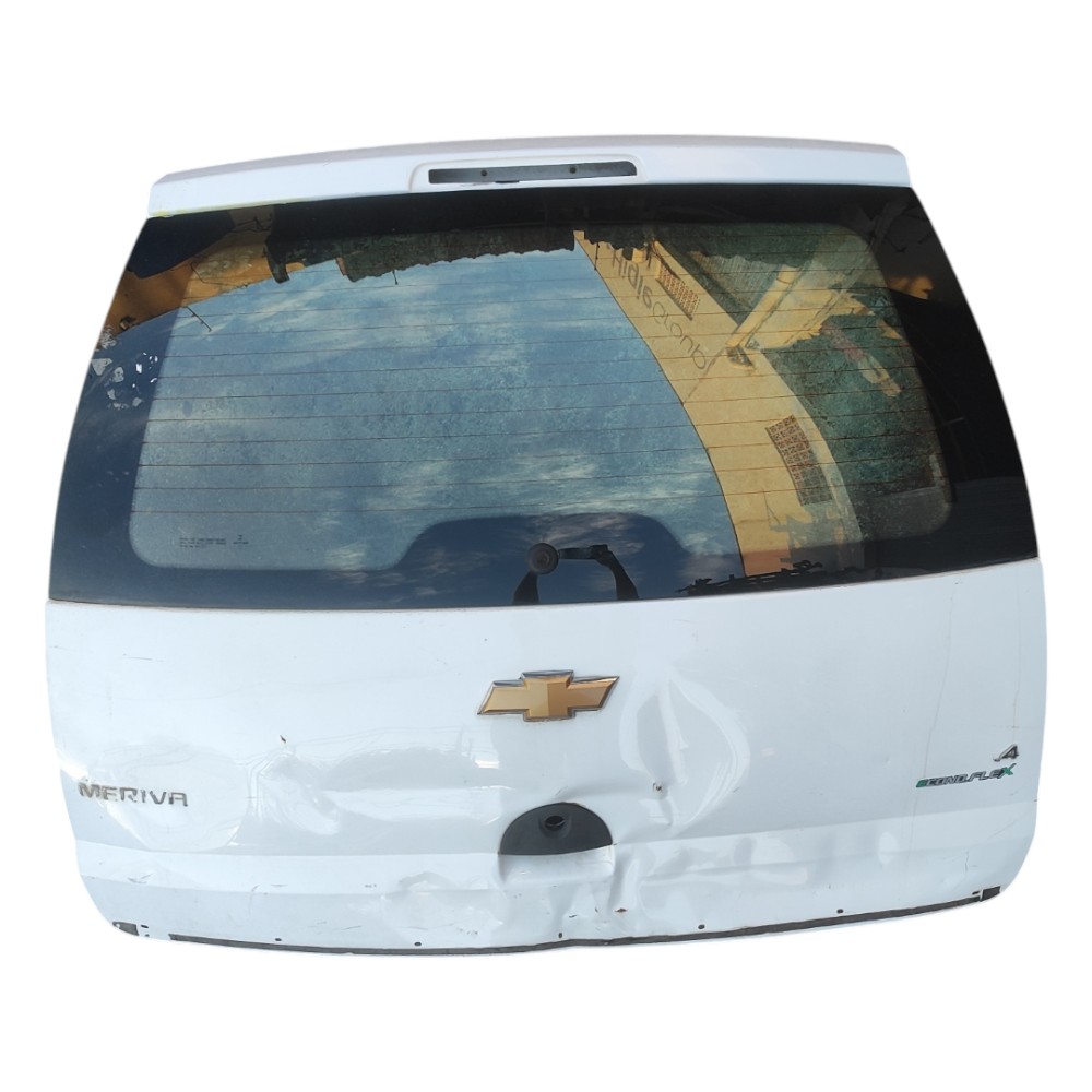 Tampa Traseira Gm Meriva 2003 2004 2005 2096 2007 2008 2012 Branco