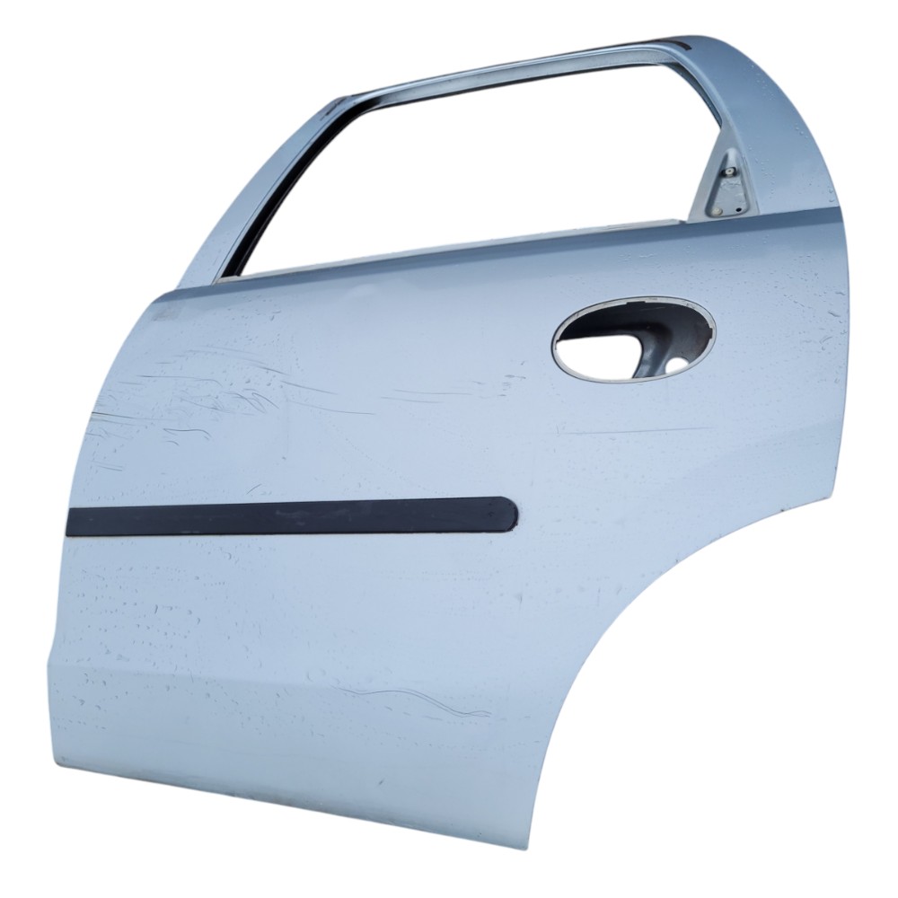 Porta Traseira Direita Gm Corsa Maxx Hatch Sedan 2003 2011 Traseira Direito Prata 2