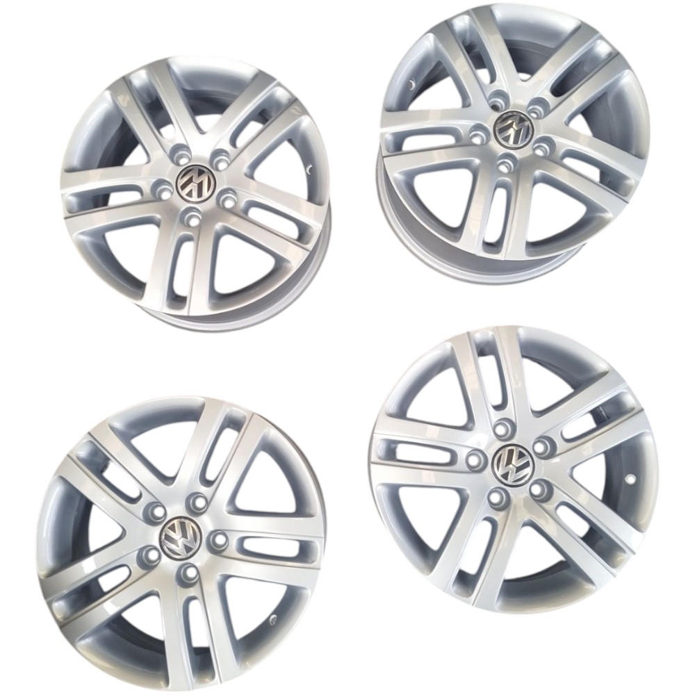 Jogo Rodas Volkswagen Jetta Passat Fox 5×112 Aro 17