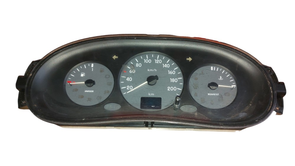 Painel De Instrumento Clio 2006 2010 2014 09043080094 Preto 1