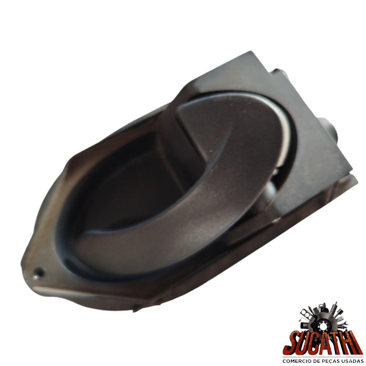 Maçaneta Interna Dianteira Direita Ford Ka 2008 2009 2013 Preto Dianteira 1