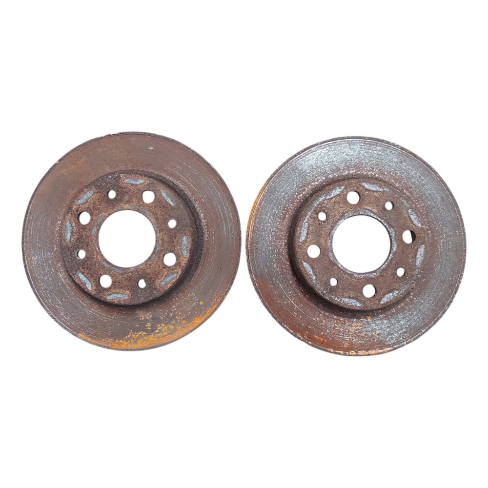 Par Disco Freio Dianteiro Ventilado Fiat Uno 2011 2013 2014